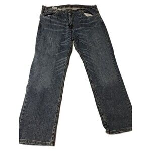 Levi's Mens 559 Relaxed Straight Leg Jeans Blue Denim Mens Stretch 38/30